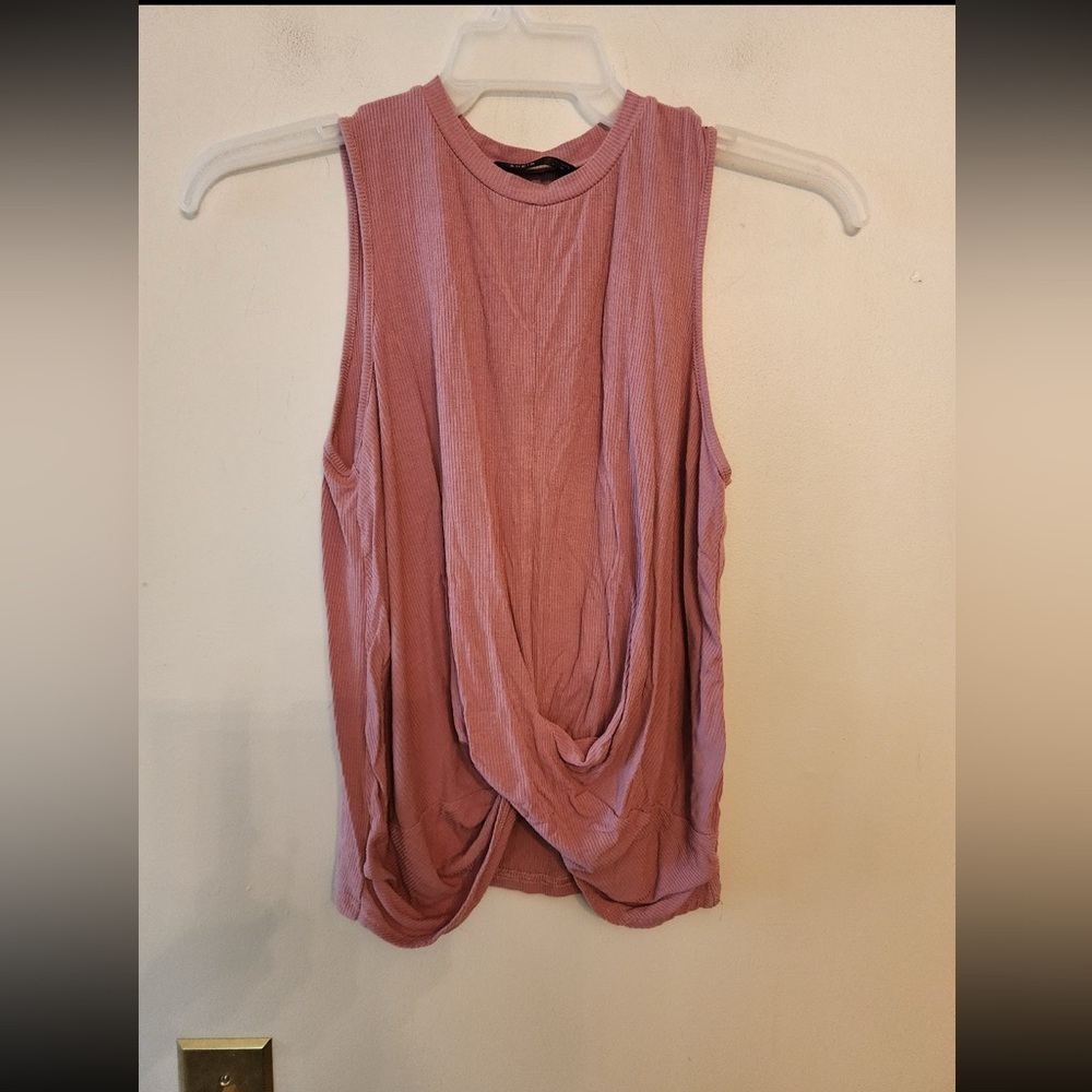 Shein pink sleeveless blouse size womens medium
